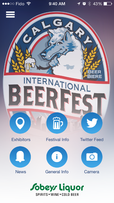 #YYCBeerfest. Now, there’s an app for that!